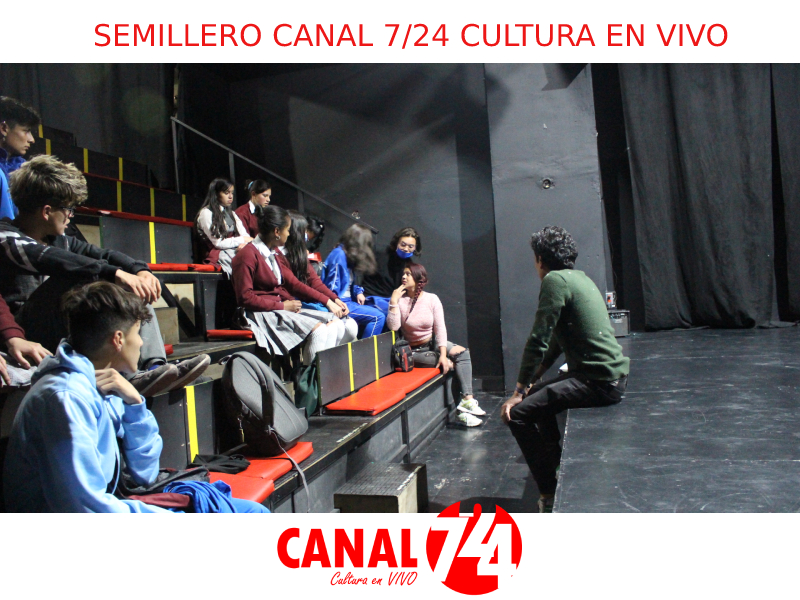SEMILLERO CANAL 7/24 CULTURA EN VIVO GANADOR DEL PROGRAMA DISTRITAL DE ESTÍMULOS.