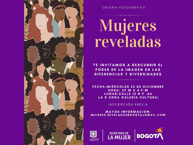 Galería Fotográfica Mujeres reveladas. 