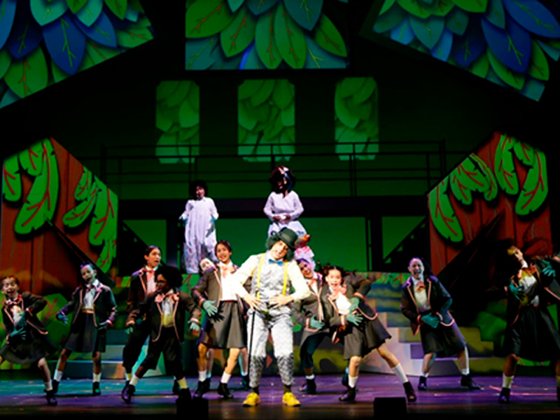 Pombo, el musical para todos, en el Teatro Colón de Bogotá.