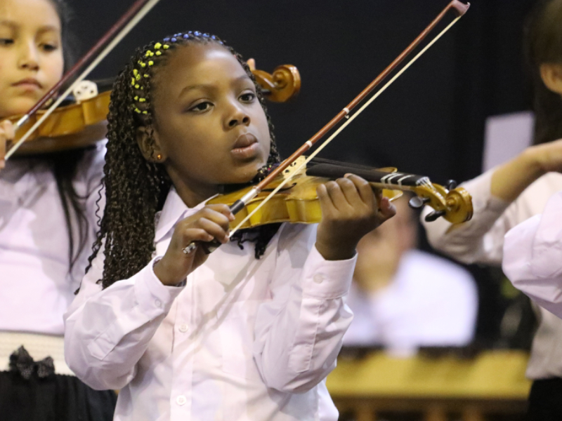 Con la Filarmónica de Bogotá, formación gratuita para niños y niñas 