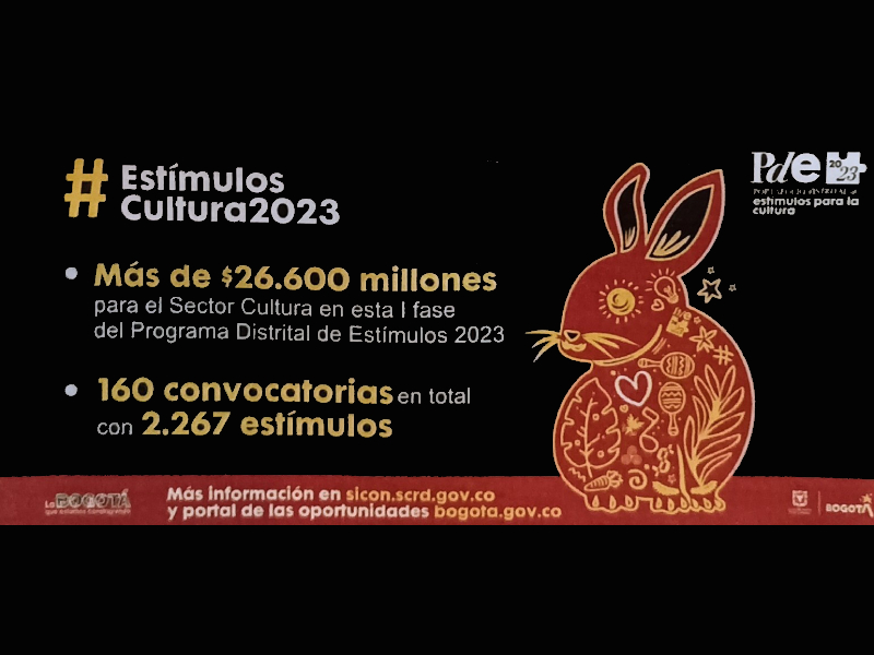 LA CULTURA EN BOGOTÁ SE FORTALECE CON RECURSOS.