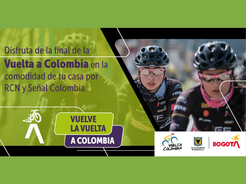 Llega la 71 edición de la Vuelta a Colombia a Bogotá.